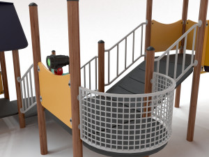climbing castle 3D 模型