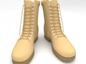 hiking boots 3D Model