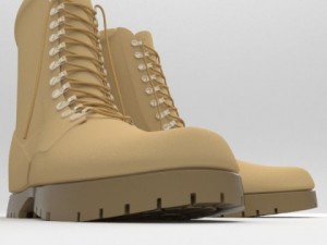 hiking boots 3D Model