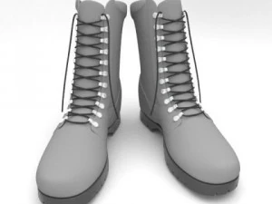 hiking boots 3D Model