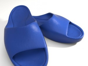 sport slippers 3Dモデル