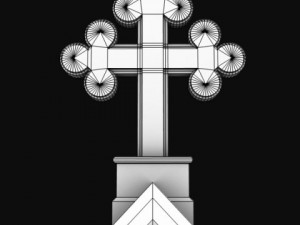 neoromanesque church 3D Model