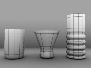 glassware collection 3D Model