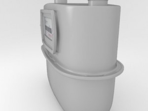 gasmeter 3D Model