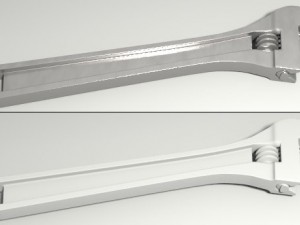 adjustable spanner 3D Model
