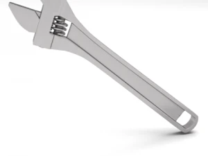 adjustable spanner 3D Model