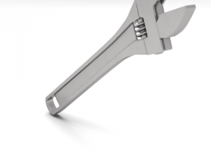 adjustable spanner 3D Model