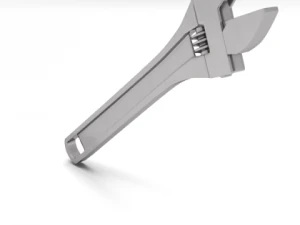 adjustable spanner 3D Model