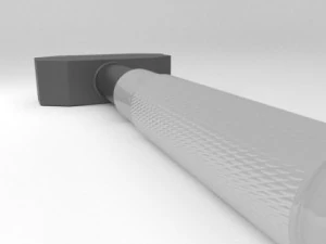 french key 3D Model
