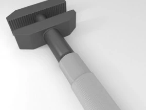 french key 3D Model