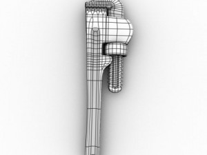american pipewrench Model 3D
