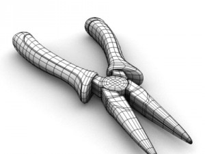 needle nosed pliers Modelo 3D