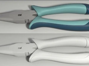 needle nosed pliers 3D Model