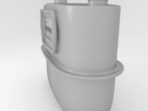 gas meter collection 3D Model