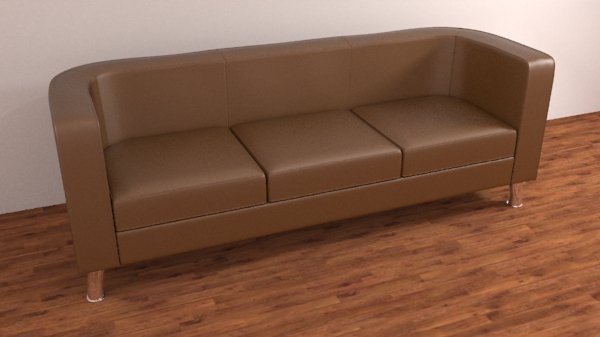 leather sofa Modèle 3D .c4d .max .obj .3ds .fbx .stl .blend 