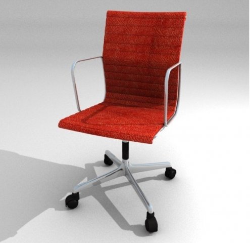 office chair 3D 模型 .c4d .max .obj .3ds .fbx .stl .blend 