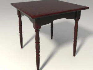 wooden table 3D Model