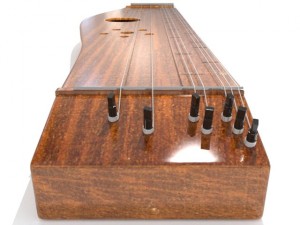 zither 3D Model