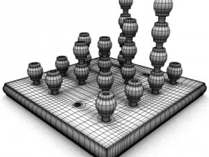 gomoku 3d Modèle 3D