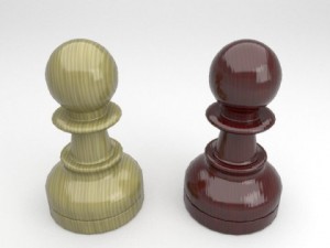 staunton chess set 3D Модель