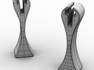 board game collection 3D Model