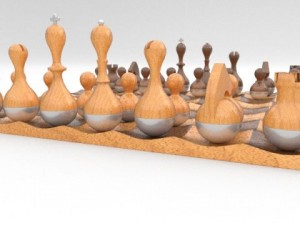 board game collection 3D Model