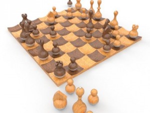 board game collection 3D Model