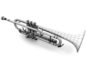 trumpet Model 3D