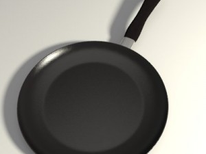 pots and pans set Model 3D