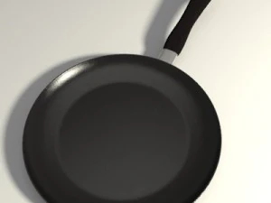 pots and pans set 3D Model