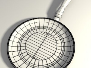 pots and pans set Model 3D