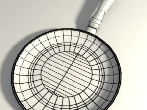 pots and pans set 3D Model