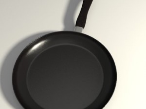 pots and pans set Model 3D