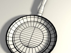 pots and pans set Model 3D