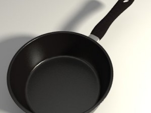 pots and pans set Model 3D
