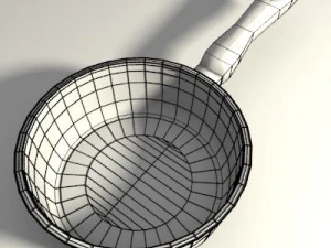 pots and pans set 3D Model