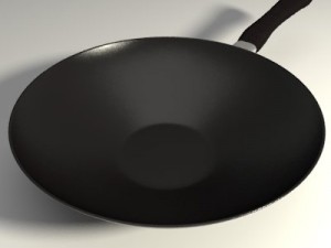 pots and pans set Model 3D