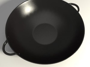 pots and pans set Model 3D