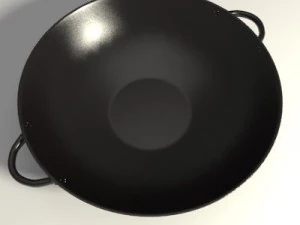 pots and pans set 3D Model