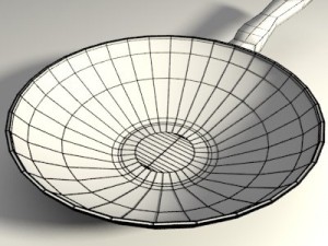 pots and pans set Model 3D