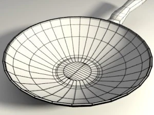 pots and pans set 3D Model
