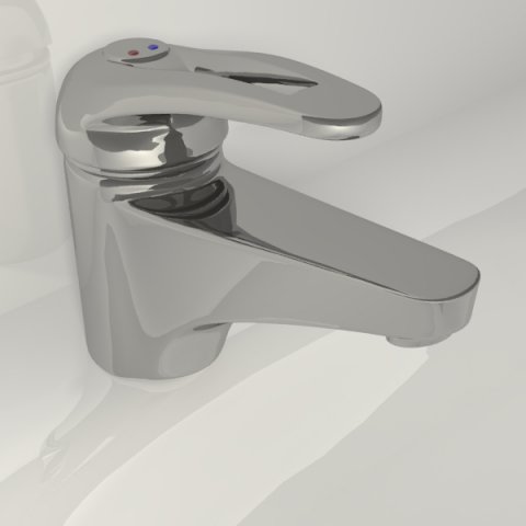 faucet Model 3D .c4d .max .obj .3ds .fbx .stl .blend 