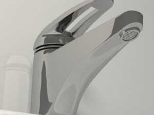 faucet Model 3D