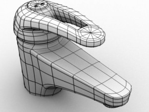 faucet Model 3D
