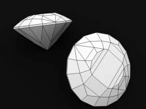 special cut gem collection 3D Model