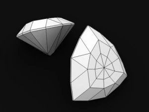 special cut gem collection 3D Model