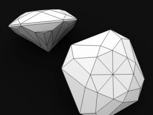 special cut gem collection 3D Model