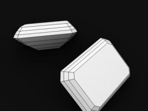 special cut gem collection 3D Model