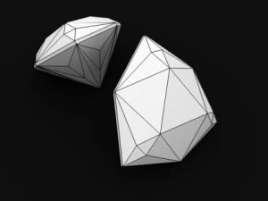 special cut gem collection 3D Model