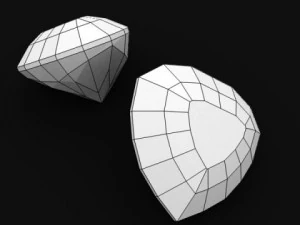 special cut gem collection 3D Model